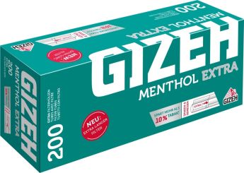 Gizeh slim Filter 6 mm Menthol in Niedersachsen - Südbrookmerland