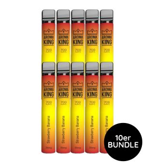 Aroma King Strawberry Banana 10er Bundle 