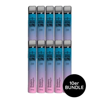 Aroma King Blueberry Bubblegum 10er Bundle 