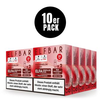 ELFBAR ELFA Pod Watermelon Cherry 10er Bundle 